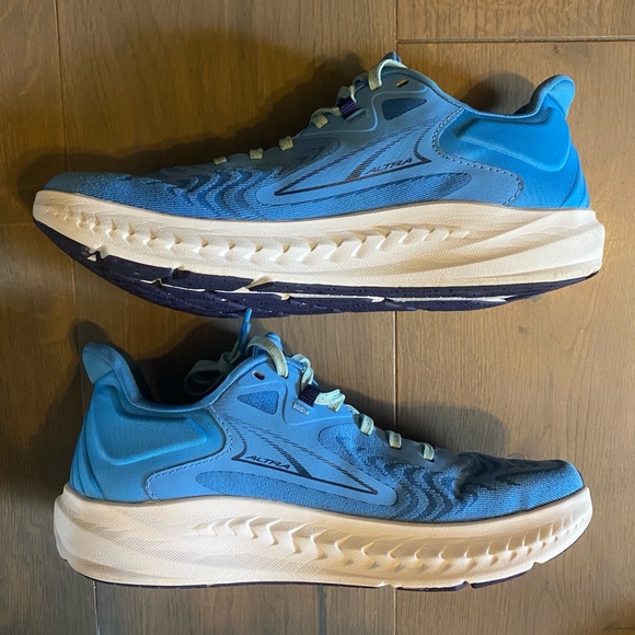 Altra Torin 7 Women’s Running Shoes: Blue, 9 - Picture 2 of 8